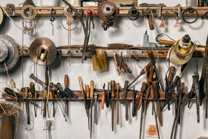 Garage Tool Rack Installation in Alexandria, VA