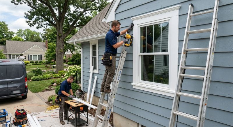 Window Trim Installation